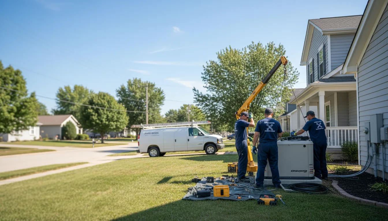 Generator Installation in Chapman Ranch, TX near me